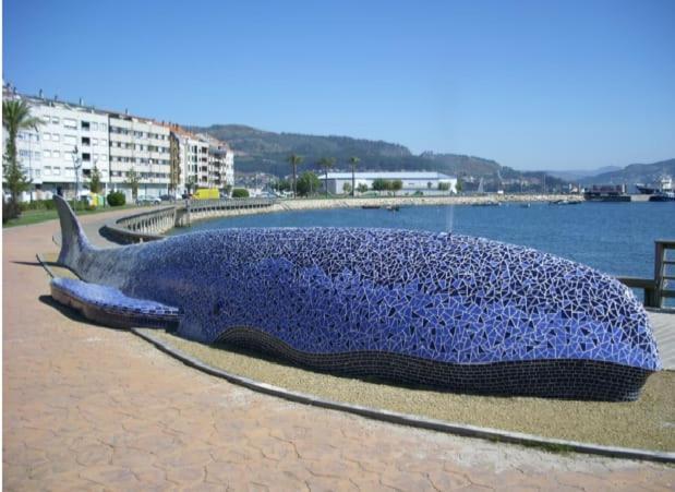 Lovely Blue Moaña Buitenkant foto